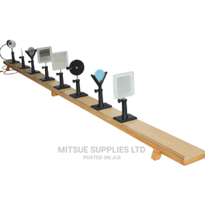 Optical Bench Complete With Accessories.