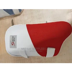 Sparo Cricket Thigh Guard Junior- White Red.