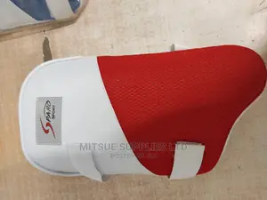 Sparo Cricket Thigh Guard Junior- White Red.