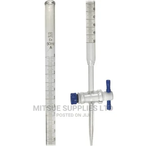 Pair of Burette 50ml- Boroflo ( Borosil).