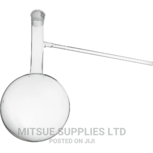 A Pair of Distillation Flask With Side Arm- 60ml.
