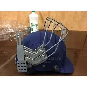 Blue Cricket Helmet