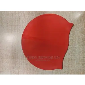Grilong Silicone Swimming Cap- Red