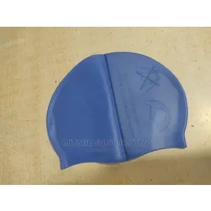 Silicone Swim Cap- Blue.