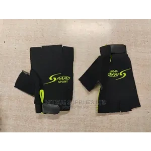 A Pair of Cycling Gloves- Green Black