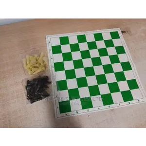 PVC Chess Roll Up in a Tin ( 43 by 43 Cm).
