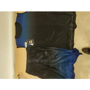 A Set of Dozen (12) Basketball Uniform Imported Blue Black.