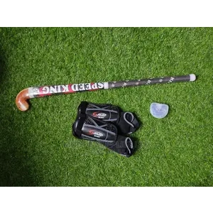CBC School Hockey Combo ( Stick, Shin Guard Mouth Guard)