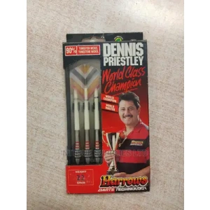A Set of 3 Harrows Tungsten Darts (Feather Light)-White.