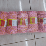 5 Baby Pink, Yellow Lavender Rainbow Chunky Yarns