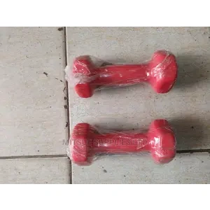 Pair Of Plastic-Rubber Dumbbell- 2kg.
