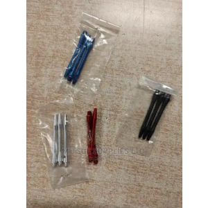 A Set of 9 Aluminium Shaft for Tungsten Darts.