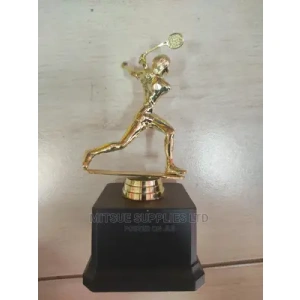 Lawn Tennis Competition Trophy- Ladies 18cm.
