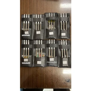 Sets of Tungsten Darts 22g With Wallet and Flights.