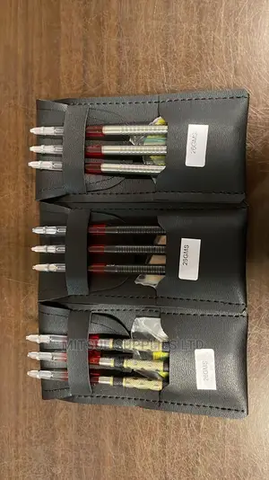A Set of Tungsten Darts 26g in a Wallet With Flights.