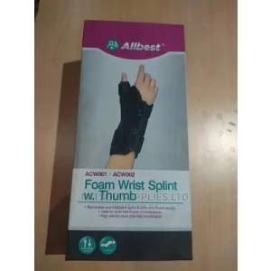 Foam Wrist Splint With Thumb ( ACW001-ACW002).