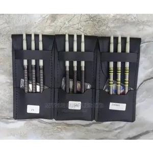 Tungsten Darts Complete With Flights in a Wallet Pro Set.