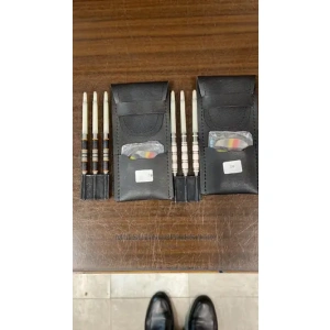 Pair of Tungsten Darts 20G With Wallets and Flights