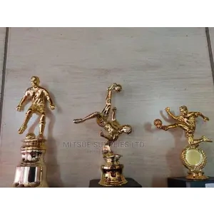 Football Individual Trophies 1,2,3 Podium Awards