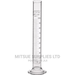 A Set of 10 Measuring Cylinder 5ml Glass (Griffchem).