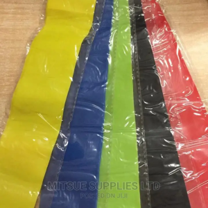 Set of 5 Thera Band for Yoga Fitness Resistance.