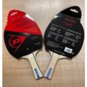 Pair of Dunlop Table Tennis Bat Rage Pulsar 1 Star.