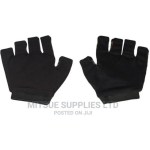 A Pair of Rugby Gloves Fingerless Grip.