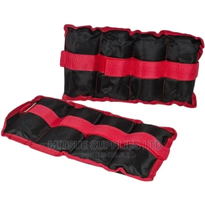 A Pair of Adjustable Ankle/Wrist Weights 1kg (2X0.5KG).