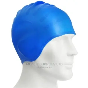 Grilong Silicone Swimming Cap With Ear Pro.