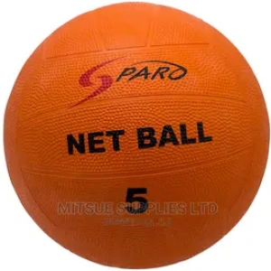 Sparo Netball Ball Rubber With Grip.