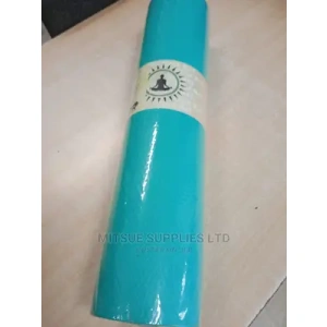 Yoga Mat 8MM Thick With Bag- Turquoise Blue.