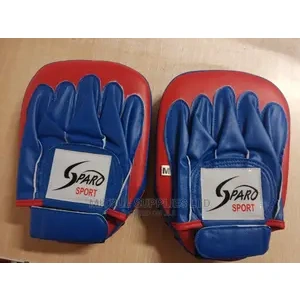 A Pair of Leather Boxing Punching Pads.