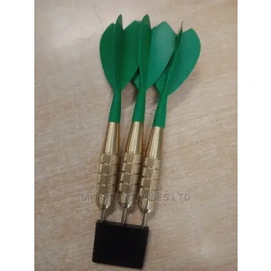 Professional Dart Set of 3 Green.