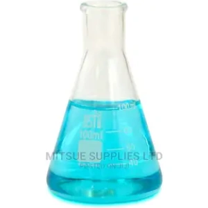 A Set of 5 Conical Flask 250ml ( Borosil).