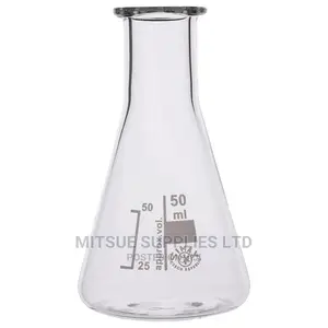 Buy Set of 5 SIMAX 50ml Conical Flasks in Kenya