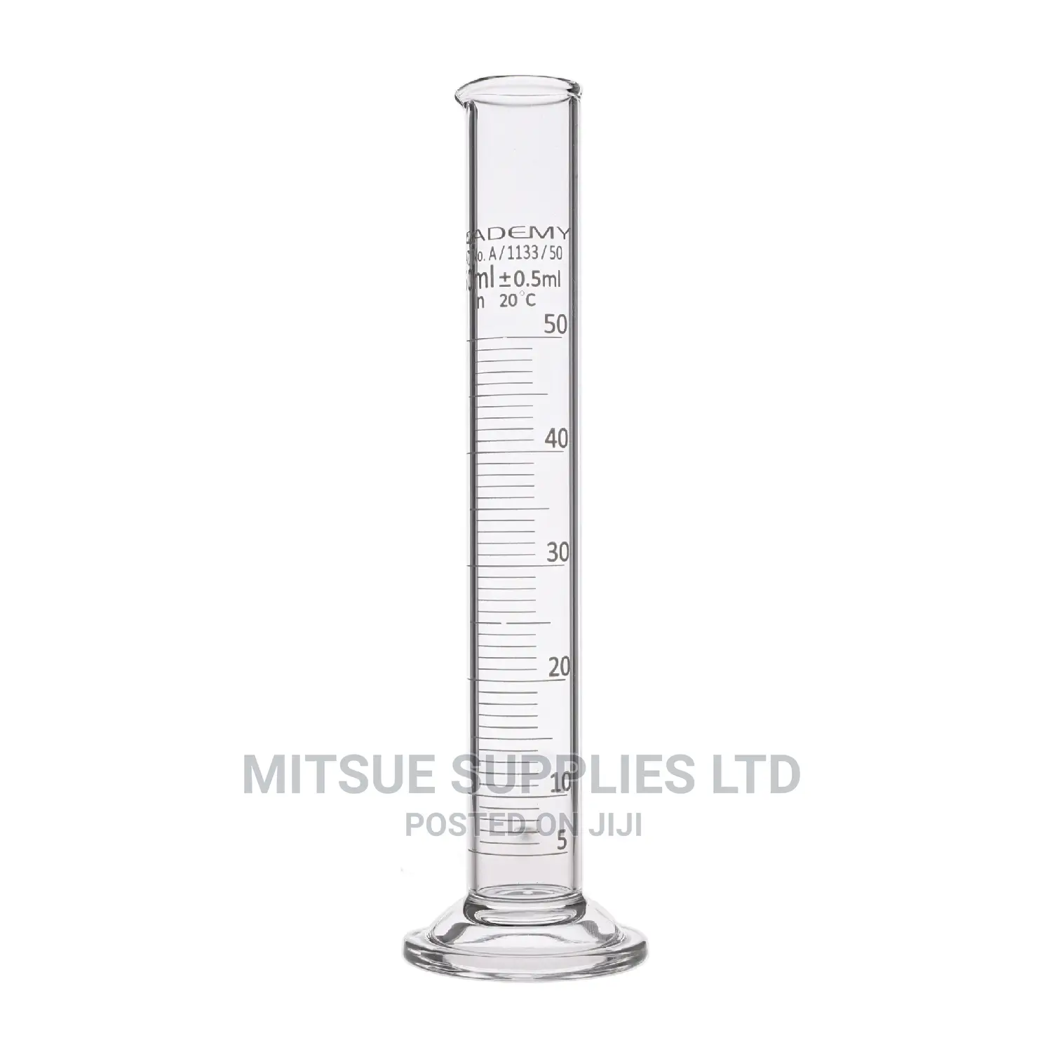 Griffchem 250ml Glass Measuring Cylinder (Set of 5) | Shop Online Kenya.