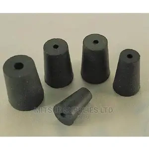 A Set of 50 Rubber Stopper 1 Hole for Boiling Tube.