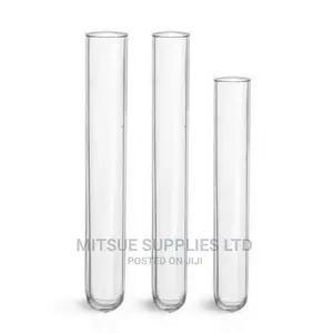 A Set of 50 Test Tube With Rim 10x75mm- China.