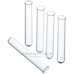 A Set of 50 Test Tube With Rim 10X75 ( Borosil).