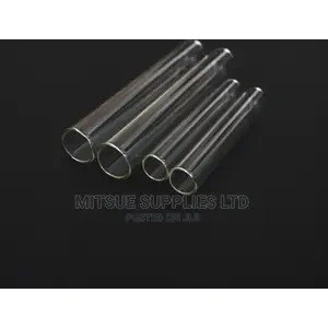 A Set of 8 Boiling Tube With Rim 25x150- ( Borosil ).