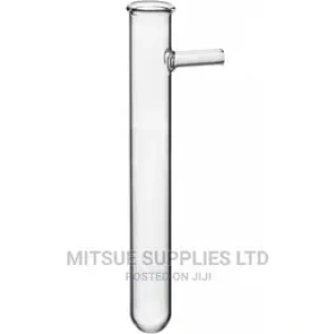 A Set of 10 Test Tube With Side Arm 16X125mm Griffchem Boro 3.3