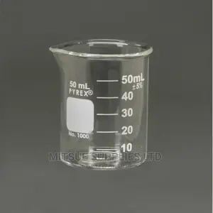 Pair of Glass Beaker 50ml ( Pyrex).