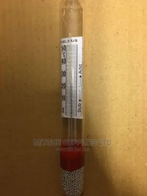 Hydrometer Brix With Thermometer 20C, 0-10 ( LIMCO).