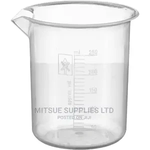 A Set of 10 Beaker 250ml- Plastic.