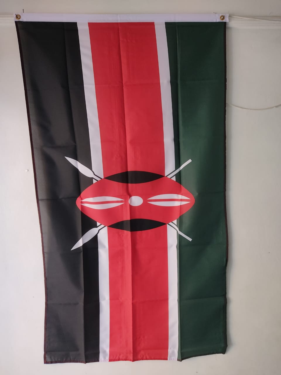 Buy Large Kenya National Flag (38" x 60" Polyester) Online