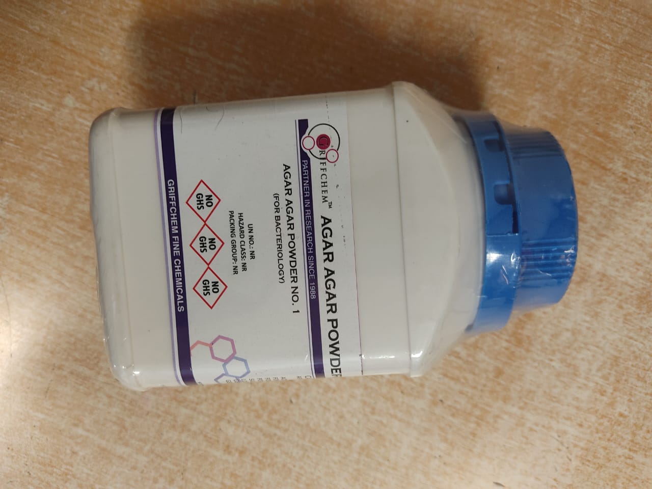 Agar Agar Powder 100g Griffchem | Lab Microbiological Grade Kenya