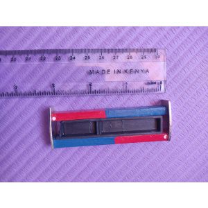 Pair of Bar magnet (Alnico) 3 inch with keeper.