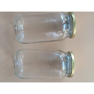 set of 10 mason/ spice jars 1L