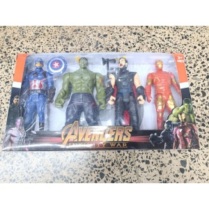 Avengers infinity war 4 piece 55cm x 31cm .